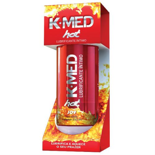 K-Med Lubrificante Excitante Íntimo Joy Hot 200 ml